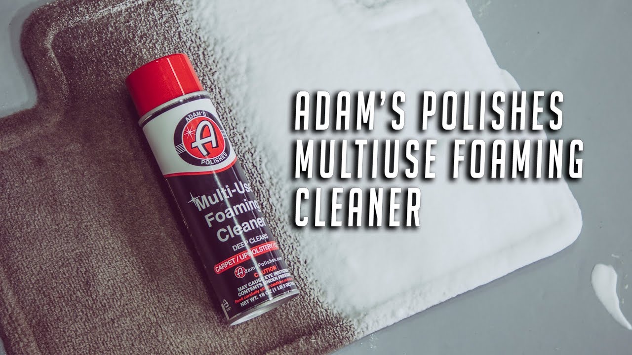 Remove Tough Stains from Upholstery | Adam's Multiuse Foaming Cleaner