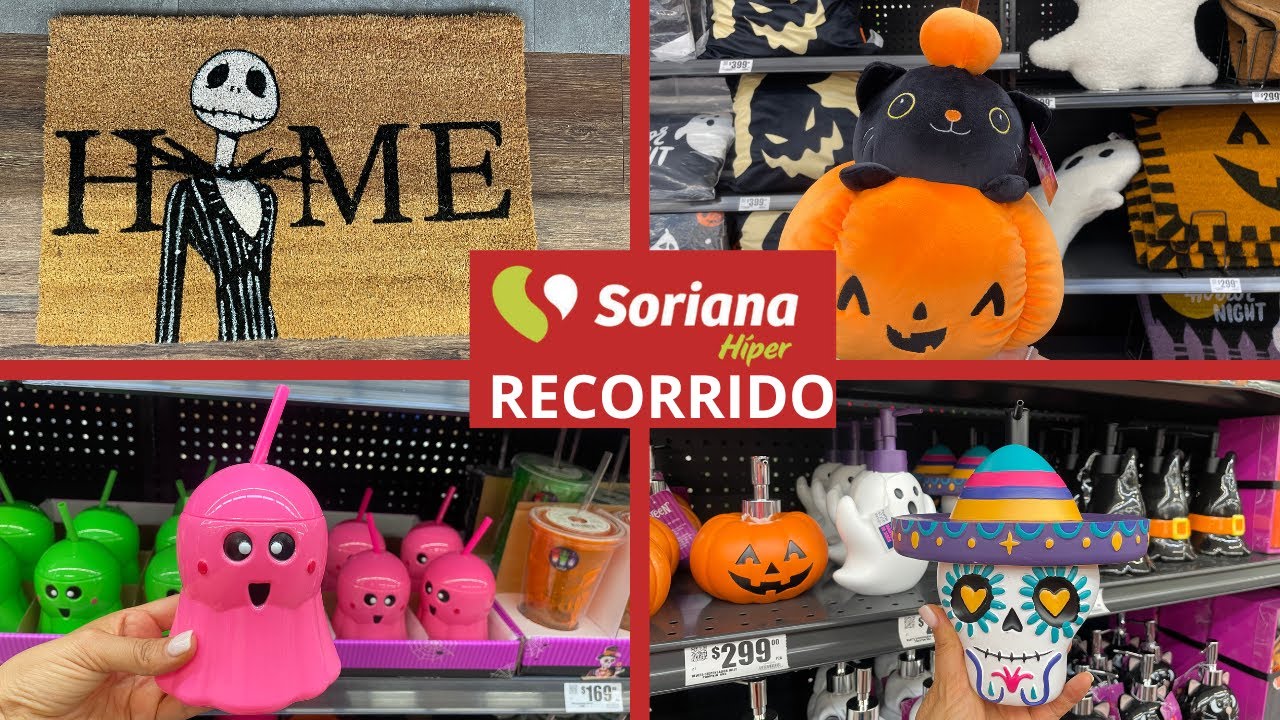 Todo listo para Halloween! Recorremos la colección Soriana Hiper