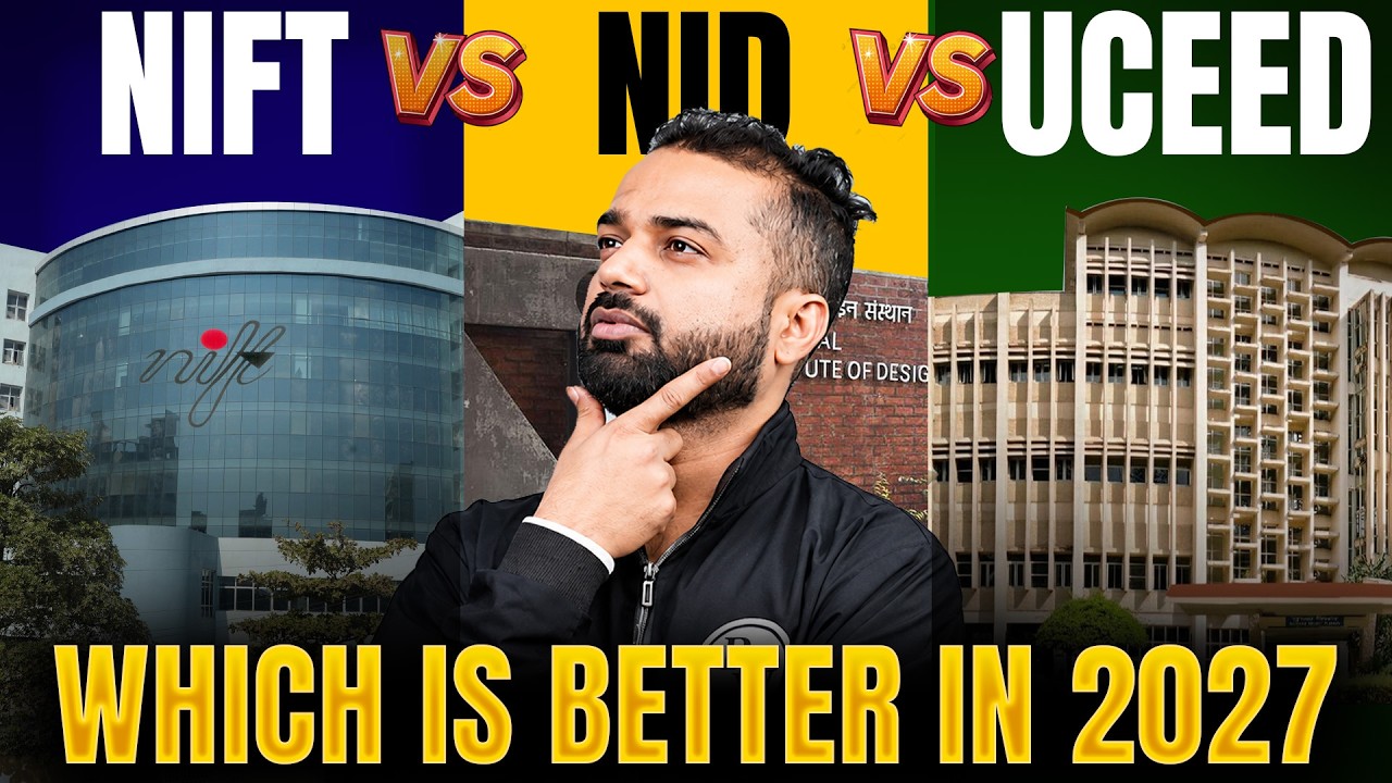 NIFT vs NID vs UCEED? 🤯 Which Design Career Is BEST for YOU in 2027?