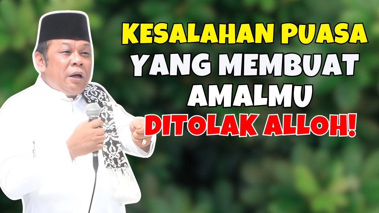 JANGAN ASAL PUASA! ANDA BISA RUGI JIKA MENGABAIKAN INI – CERAMAH TERBARU KH ZAINUDIN MZ 2026