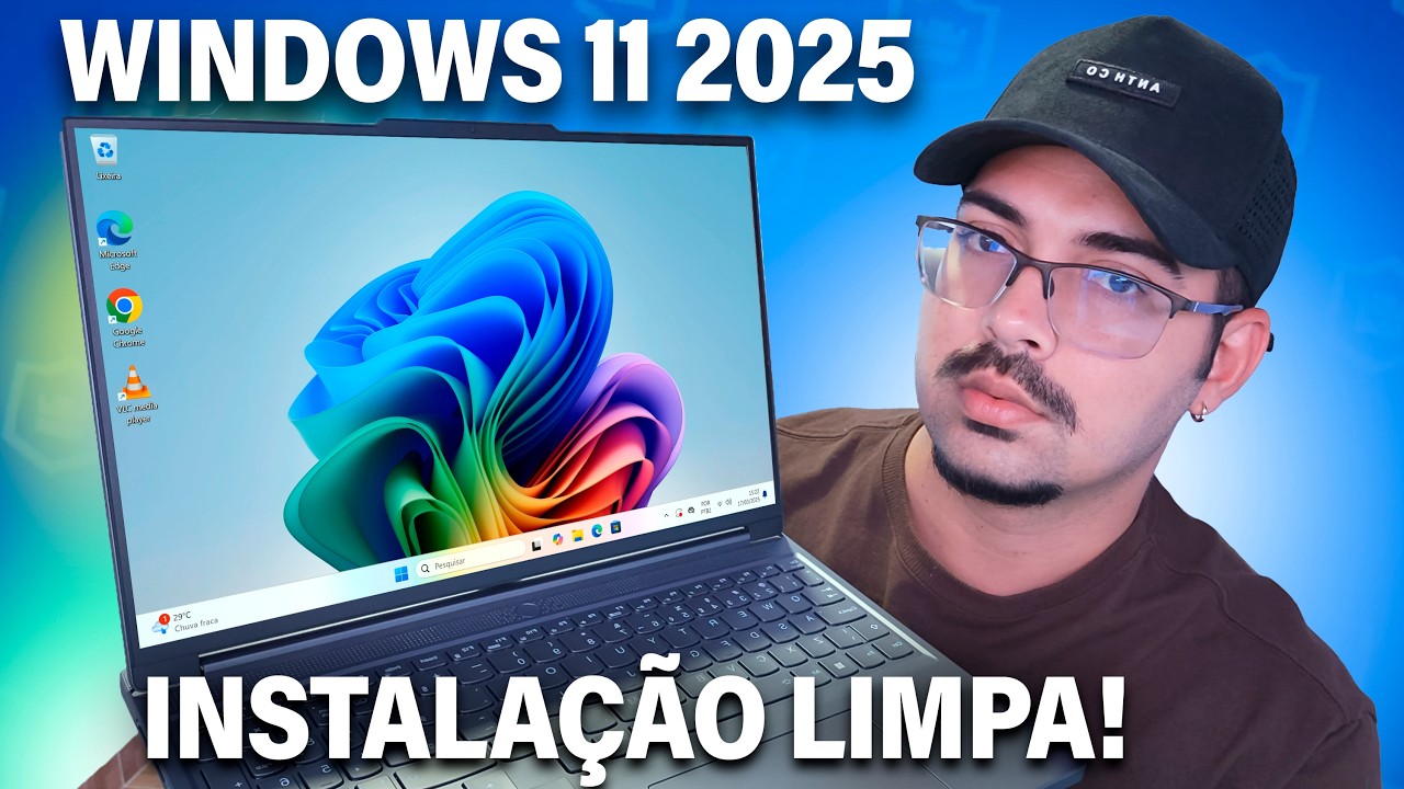 WINDOWS 11 2025: Como instalar de Forma Limpa em PC com Windows 10!