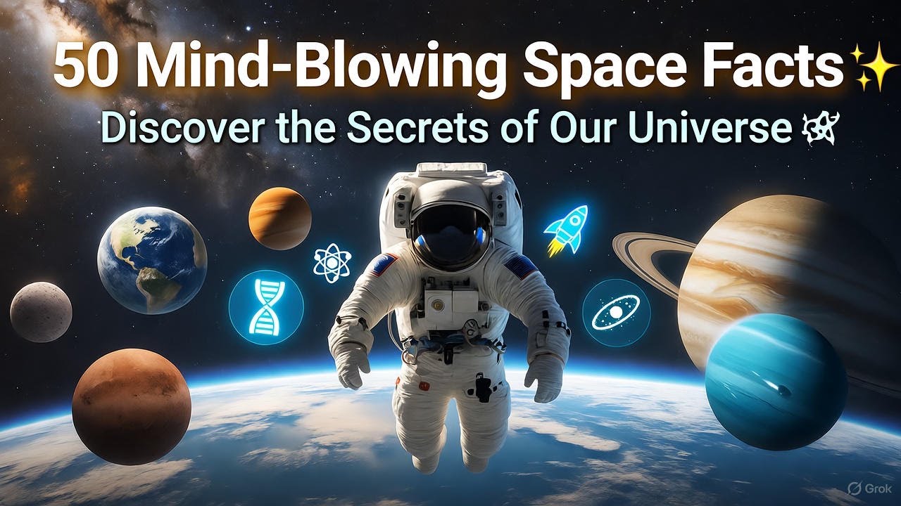 50 Amazing Science & Space Facts That Will Blow Your Mind