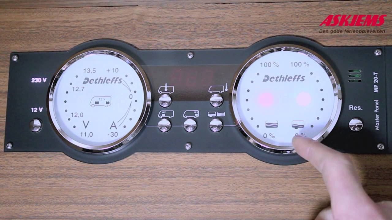 Instruksjonsvideo - Dethleffs (bobil)