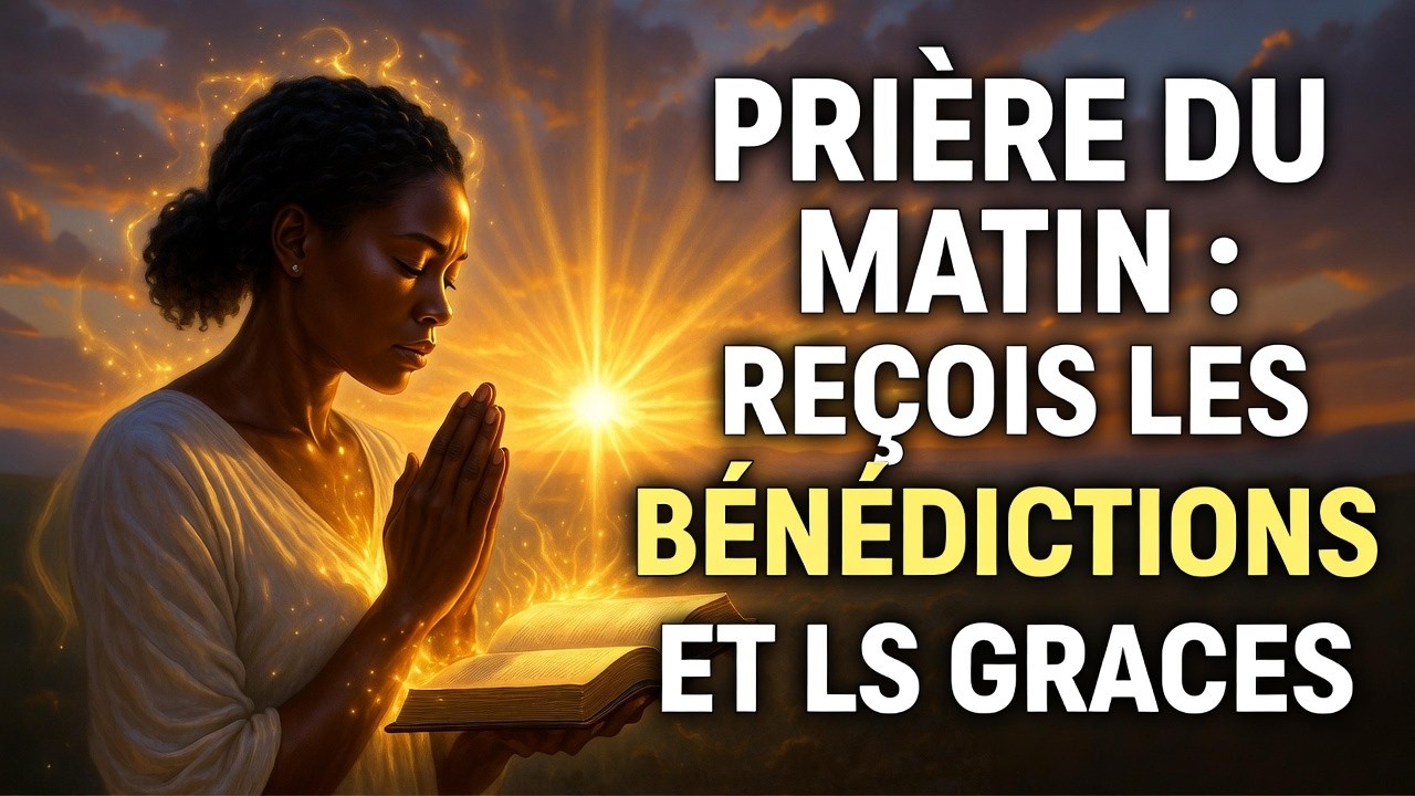 PRIÈRE DU MATIN POUR COMMENCER LA JOURNÉE AVEC DIEU ET RECEVOIR LES MIRACLES ET LES BÉNÉDICTIONS