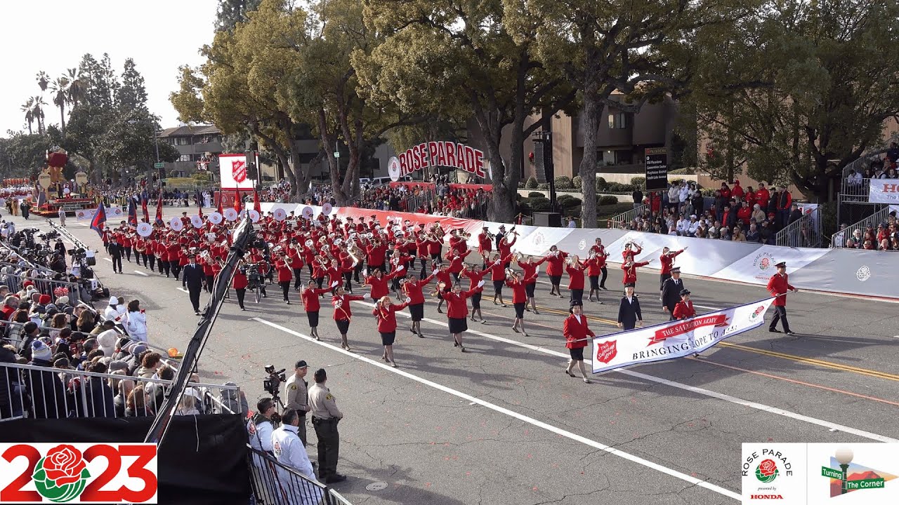 The Salvation Army Tournament of Roses Band - 2023 Pasadena Rose Parade