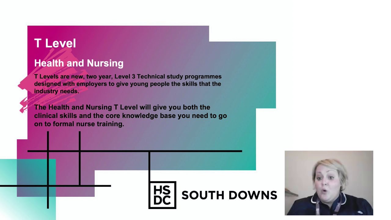 Health & Nursing T Level (HSDC South Downs)