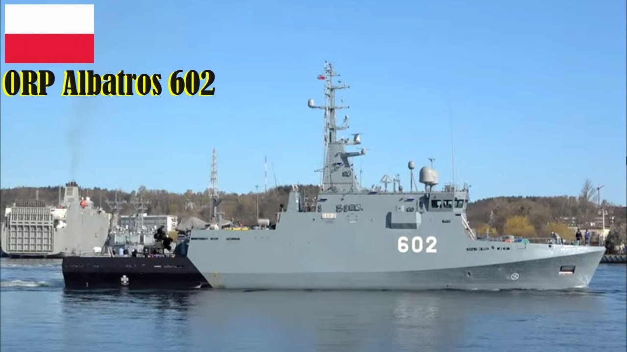 ORP Albatros 602 Delivered to the Polish Navy
