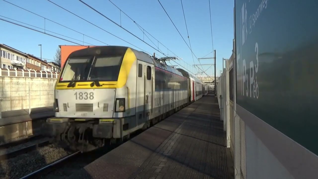 Trains rapides en gare de Zaventem 🇧🇪 - 28/2/2023
