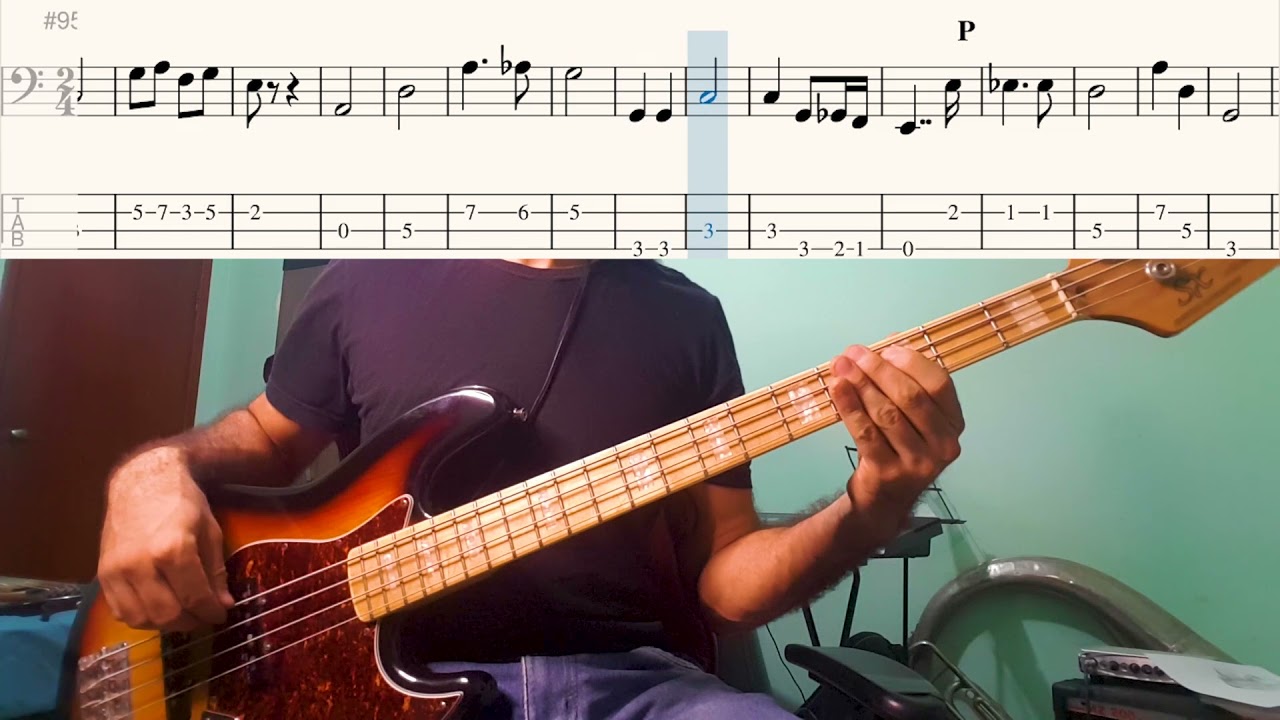 Vinicius de Moraes - Onde Anda Você (Bass Cover w/ TABS)