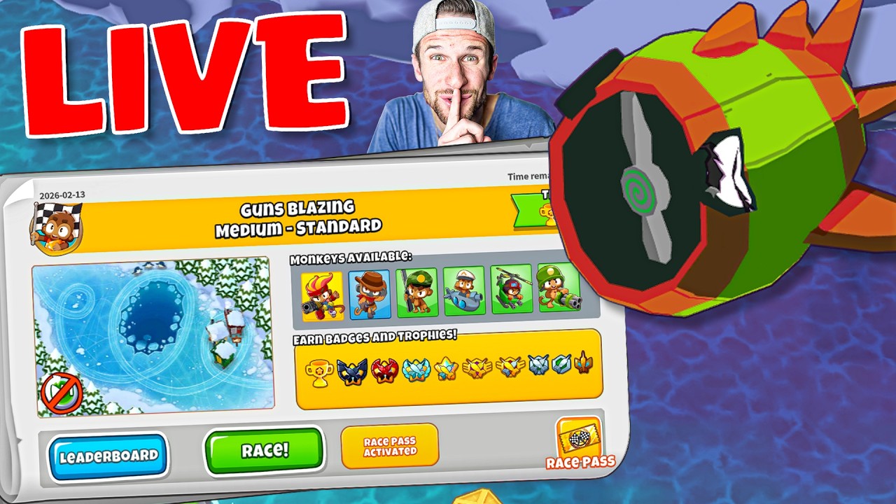 RACE DAY in BTD 6 - TEAM CHALLENGES