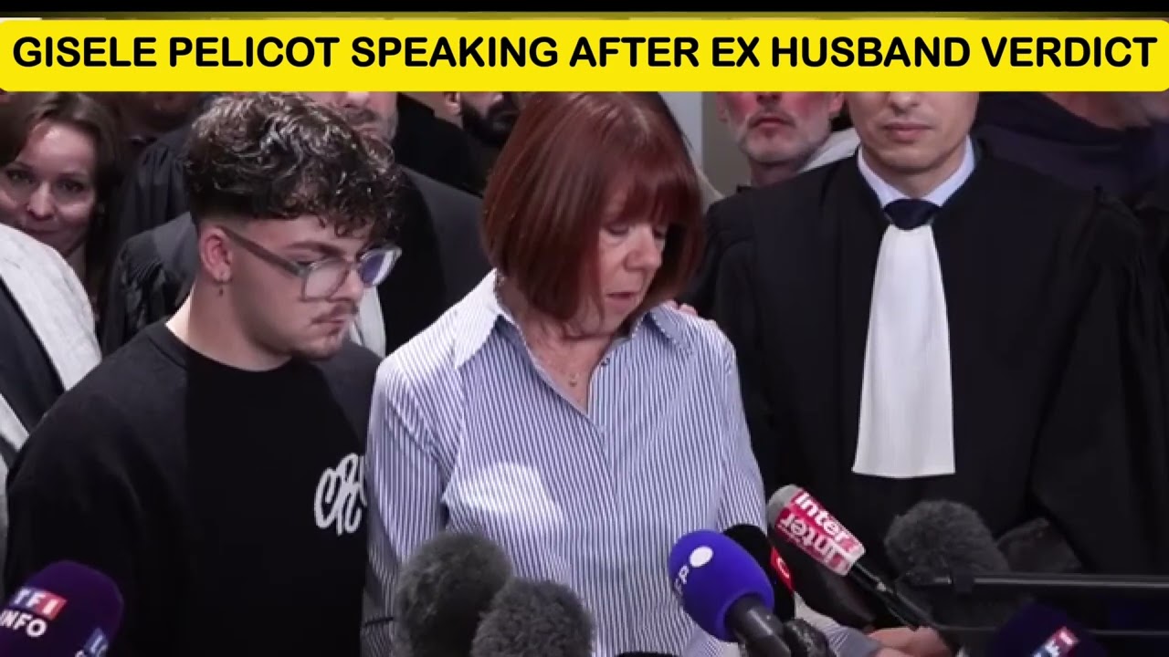 GISELE PELICOT Emotional Speech:  Justice After The Mass Rape Trial Verdict
