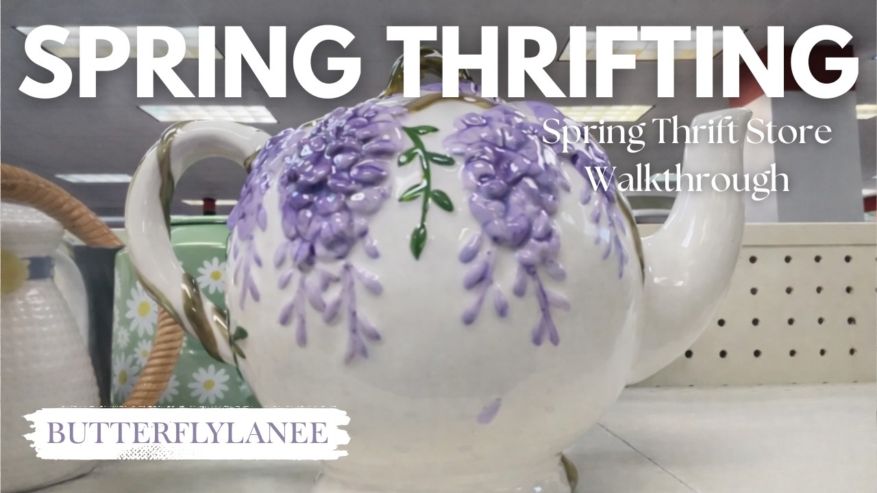 Thrift Store Tour: Best Spring Home Decor Finds | Furniture, Decor & Hidden Gems