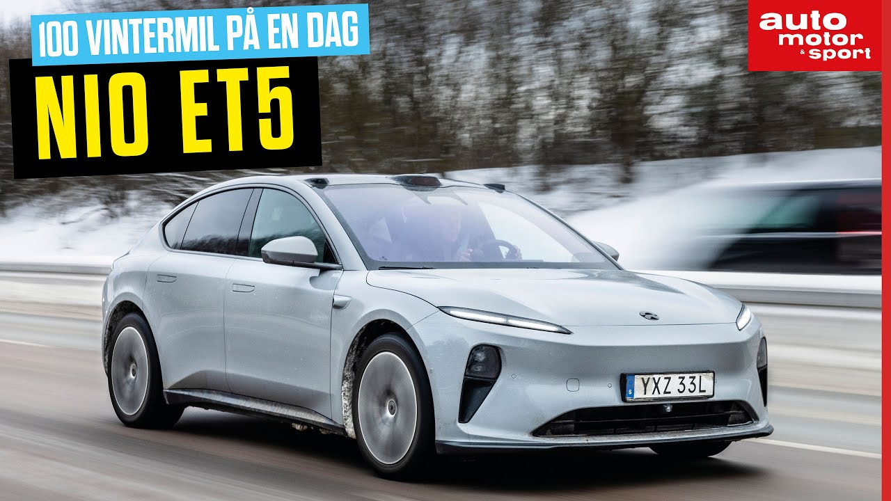 100 vintermil p&aring; en dag i NIO ET5