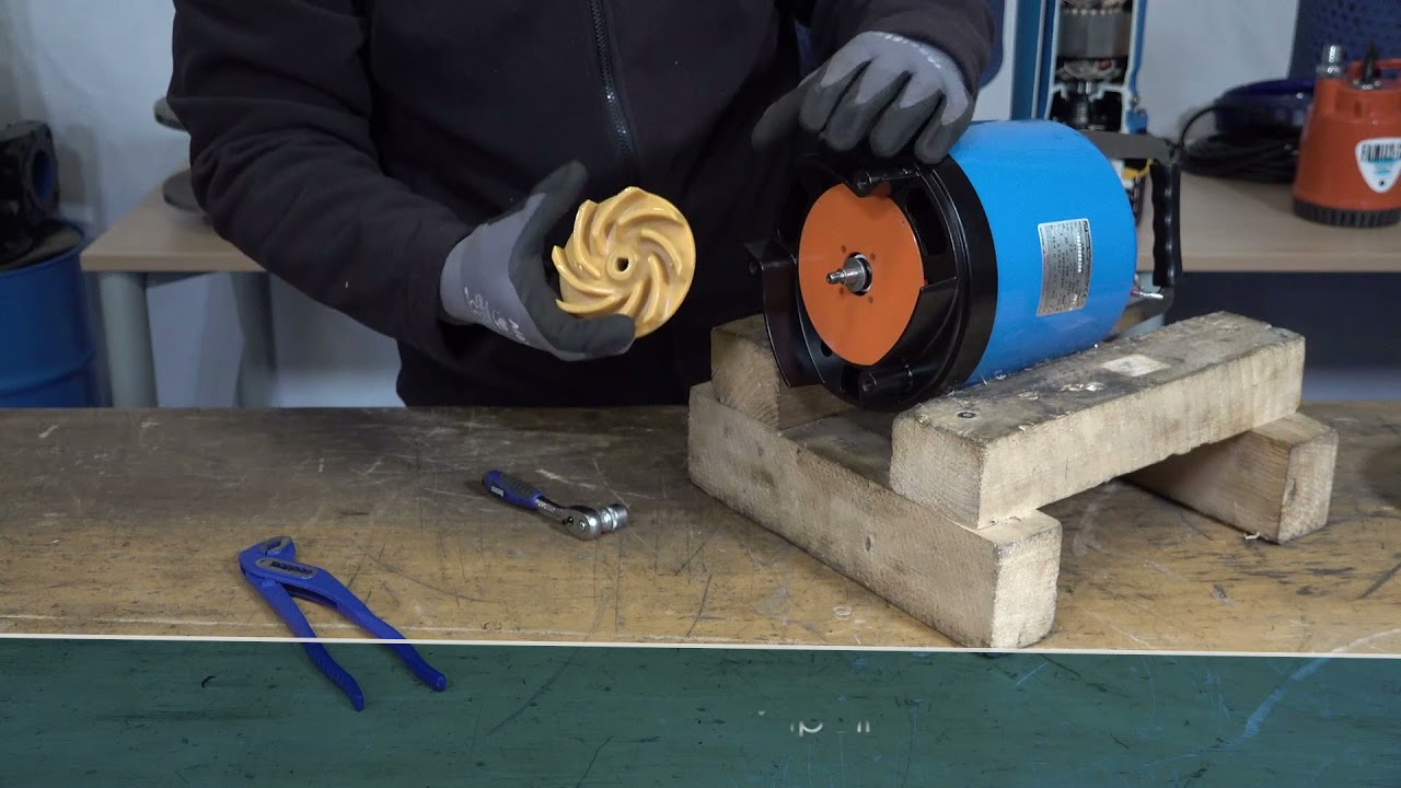 How to Disassemble a Tsurumi LB 480 Submersible Contractor Pump