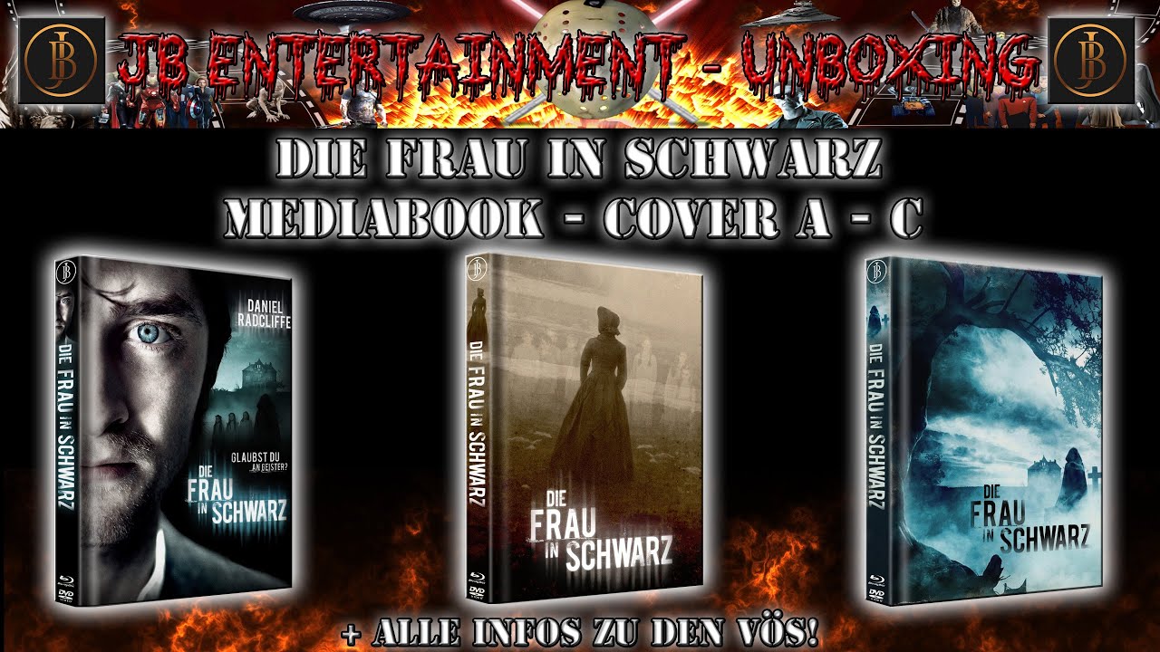 Unboxing - DIE FRAU IN SCHWARZ - Mediabooks von JB Entertainment