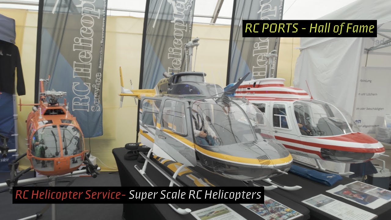 RC Helicopter Service - PROWING 2025 - RC PORTS Hall of Fame