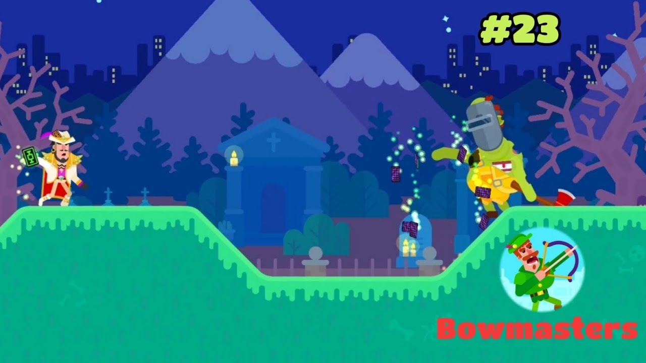 Magician v/s Zombies Bowmasters Gameplay #23 