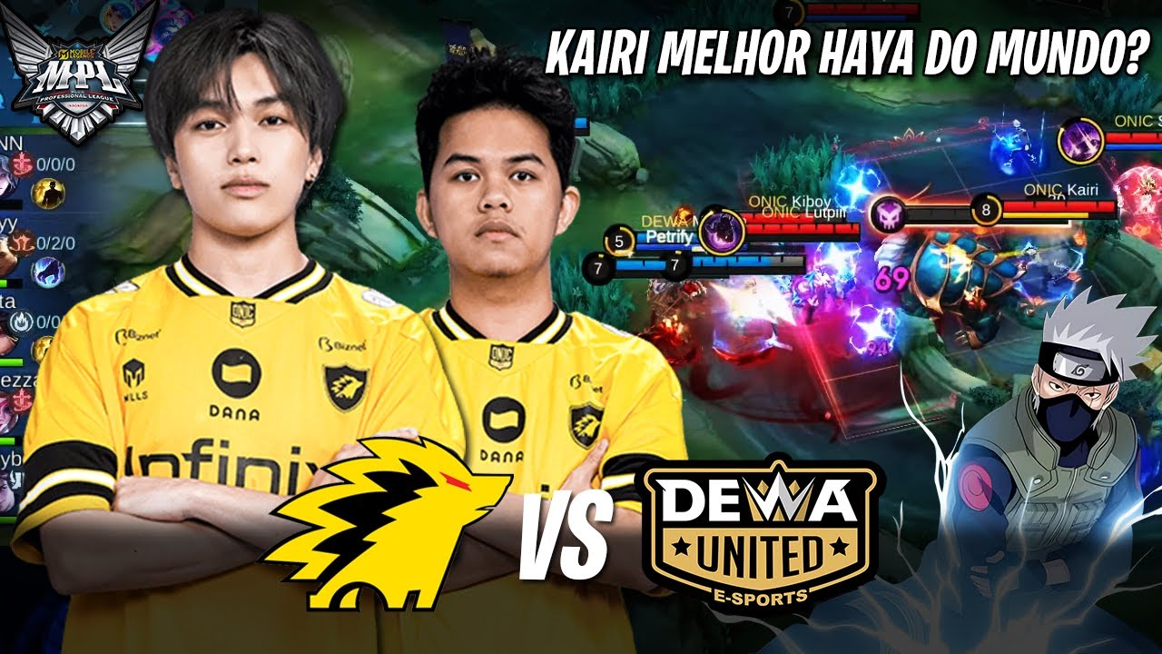 HAYABUSA DO KAIRI É DIFERENCIADO DEMAIS! É O MELHOR DO MUNDO? | ONIC ID vs DEWA UNITED - MPL ID S16