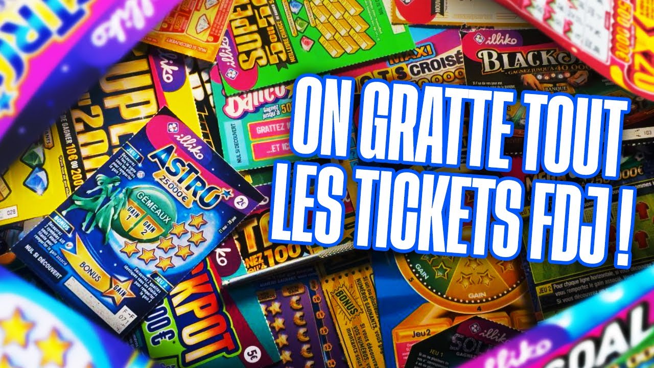 Grattage ULTIME : TOUS les tickets FDJ testés dans une seule vidéo ! 💥 Jackpot ou Douille ? 😱