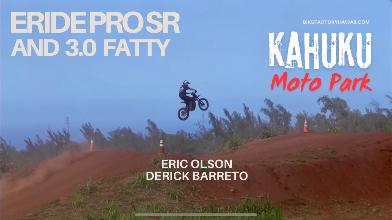 ERIDE PRO SR AND 3.O FATTY TRACK/TRAIL RIDING