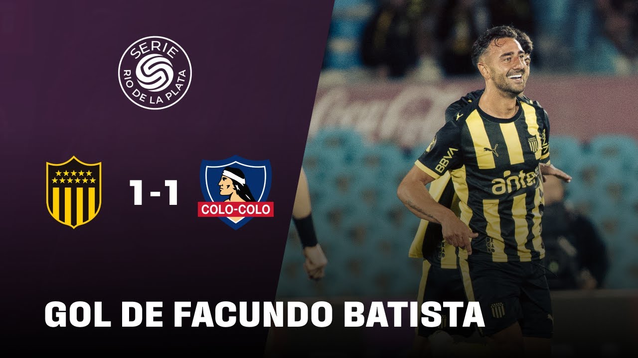 Conexión agónica Arezo-Batista para el empate | Peñarol 1-1 Colo-Colo | Serie Río de la Plata