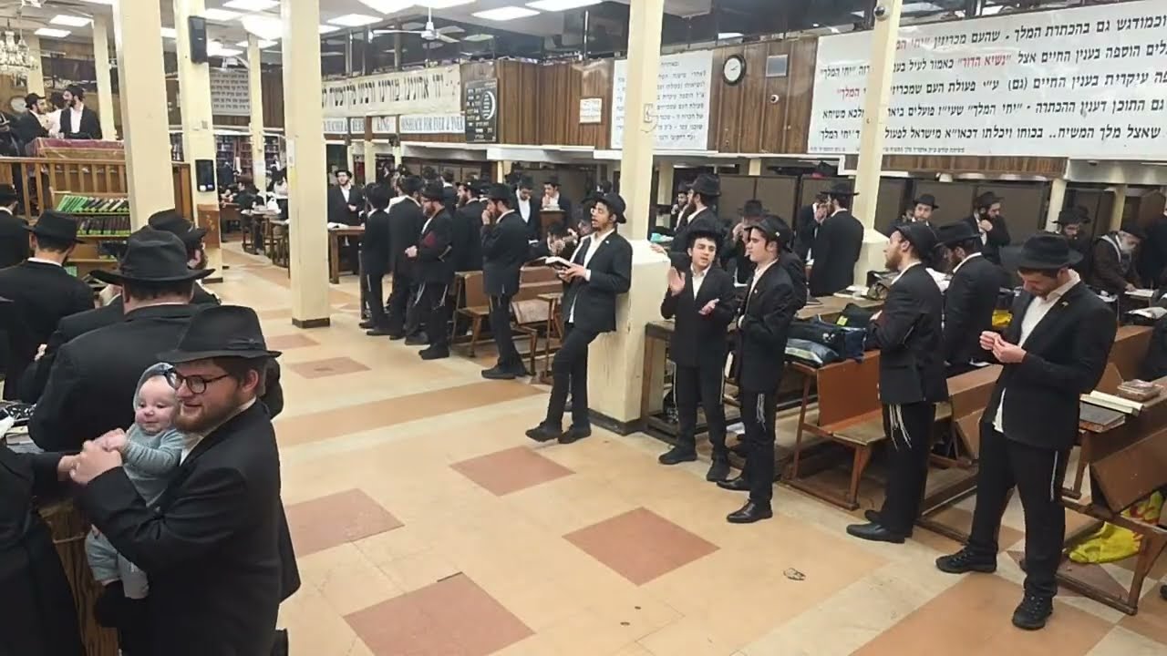 תפילת מנחה עם הרבי מלך המשיח שליט