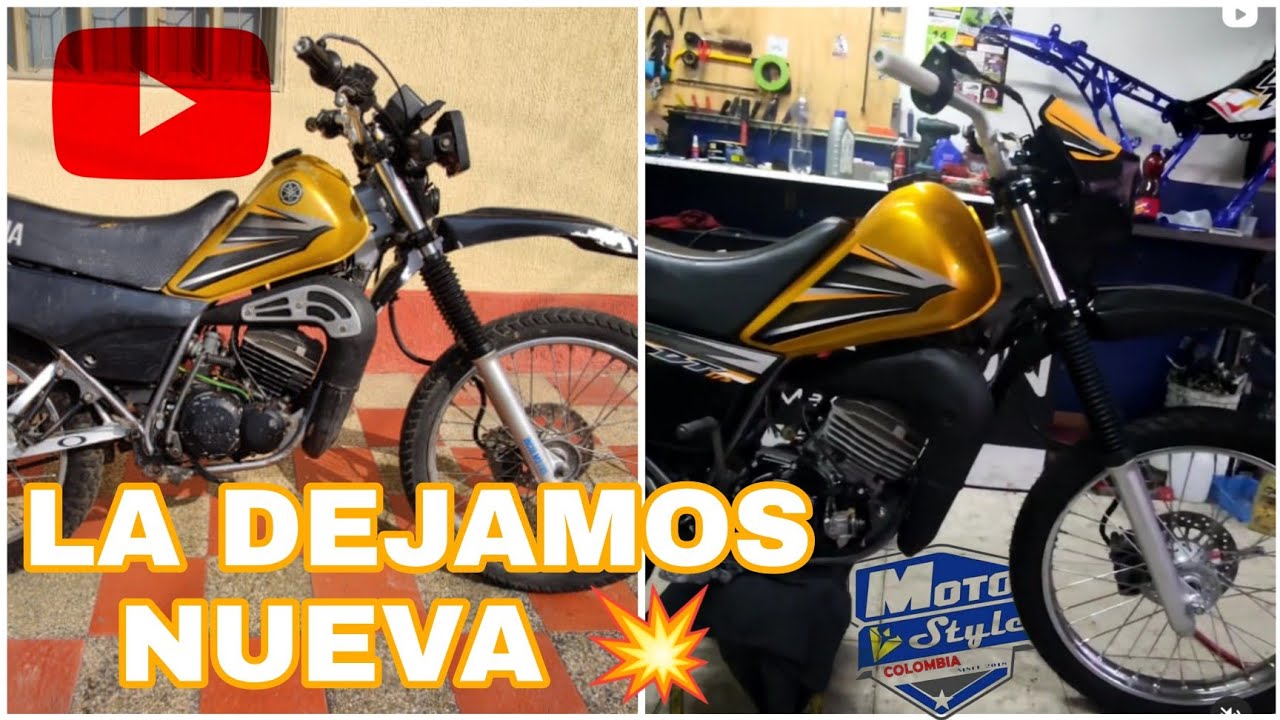 RESTAURACION DE 0 YAMAHA DT 175 DORADA @MOTOSTYLECOLOMBIA. SALEN MOD 2022