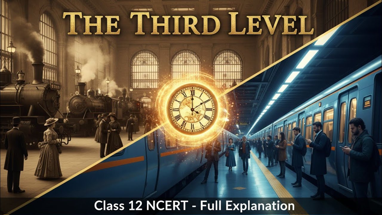 The Third Level_class-12_full Hindi explanation 