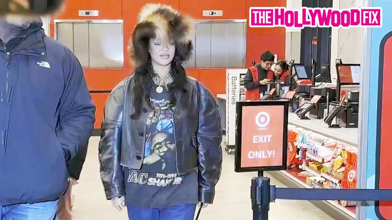 Rihanna Asks Paparazzi How They Know Where She Is Going While Hitting The Bar & Shopping At Target
