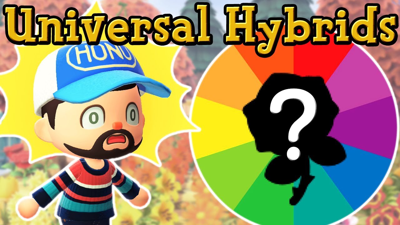 ANY COLOR FLOWER with Universal Hybrids! - ACNH [TUTORIAL]