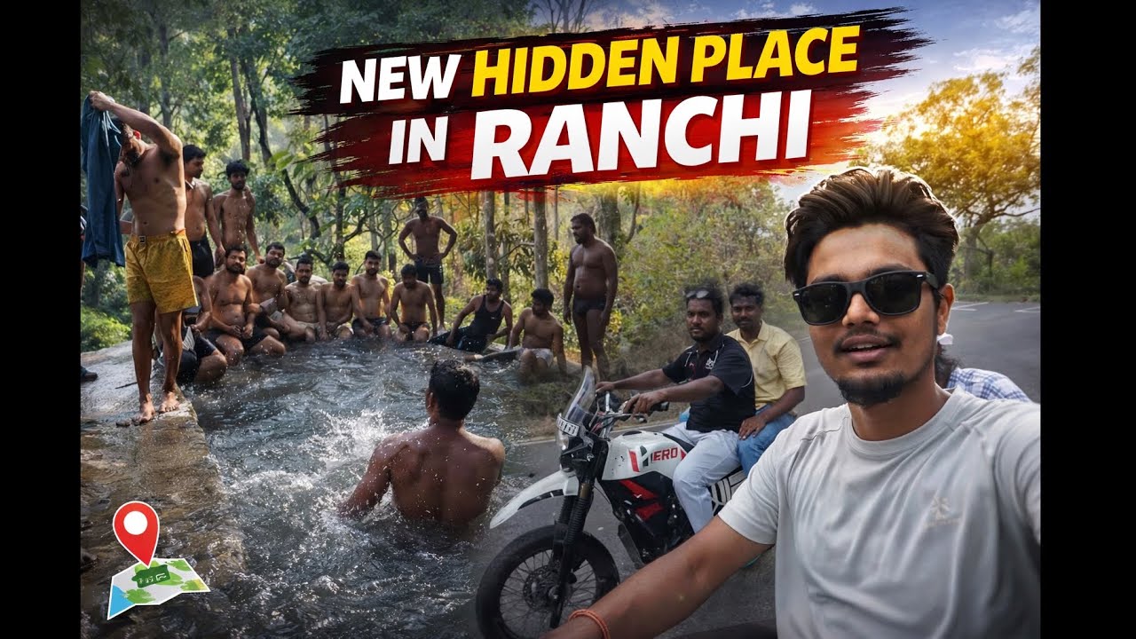 New hidden place in ranchi📍( jonha ) #travel #whaterfall #jhona #nature #viral 