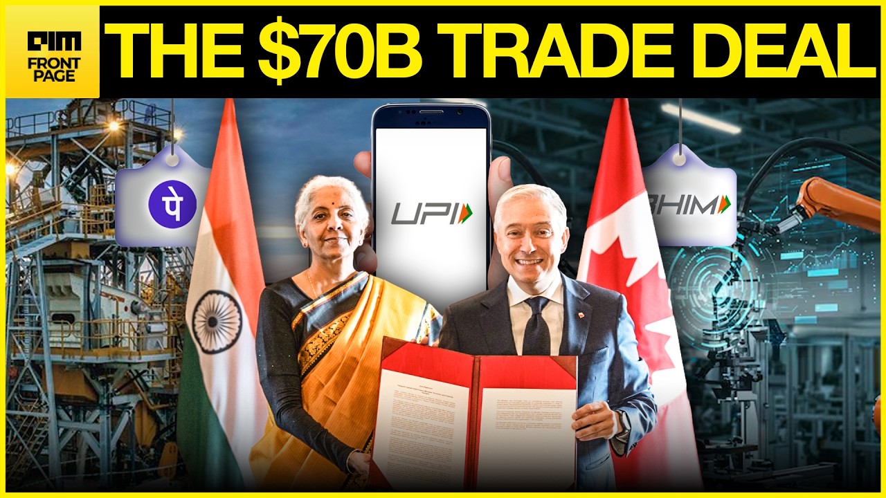 BIG MOVE: Nirmala Sitharaman Seals India's $70 Billion Canada Trade Deal With UPI at Its Core