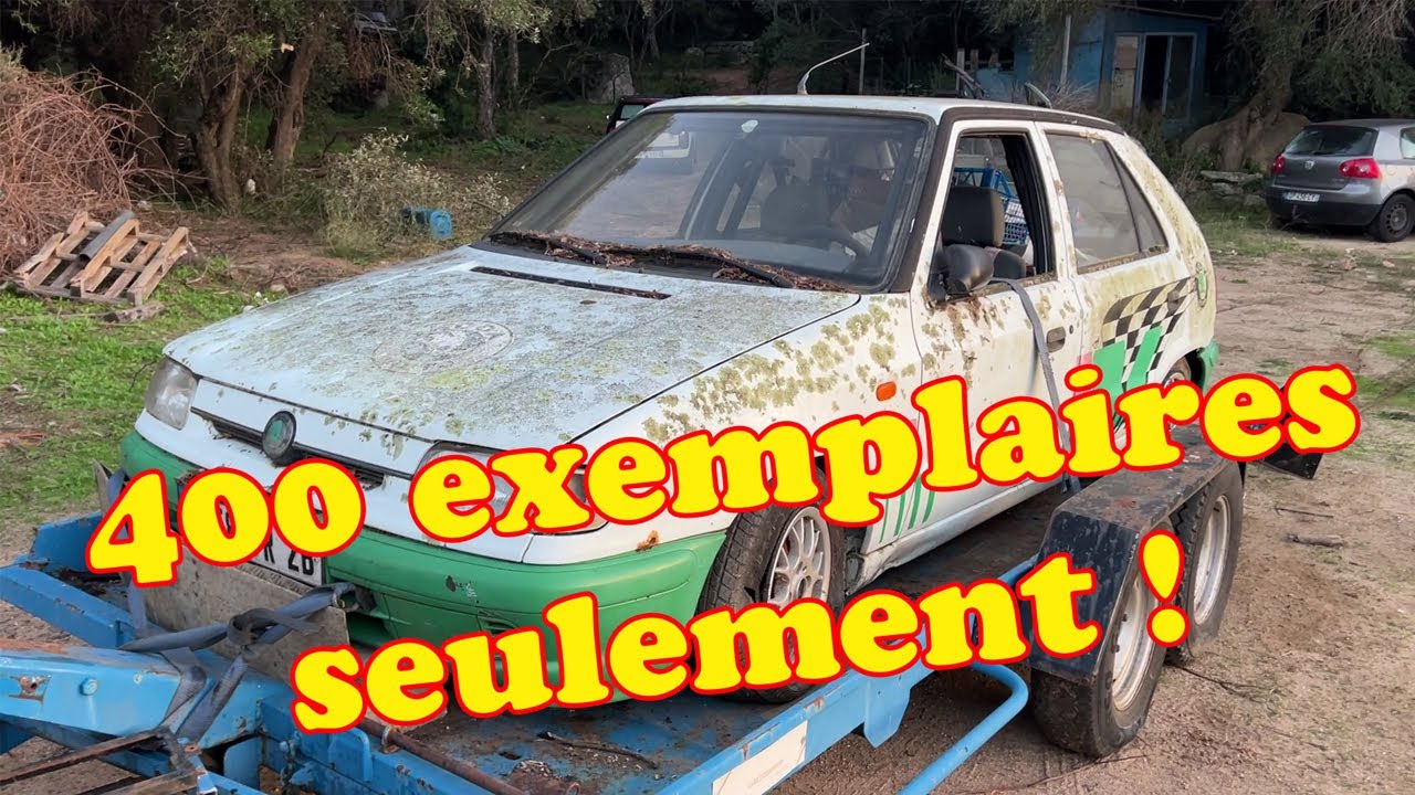 Remise en route d’une Skoda Félicia Groupe N très rare !