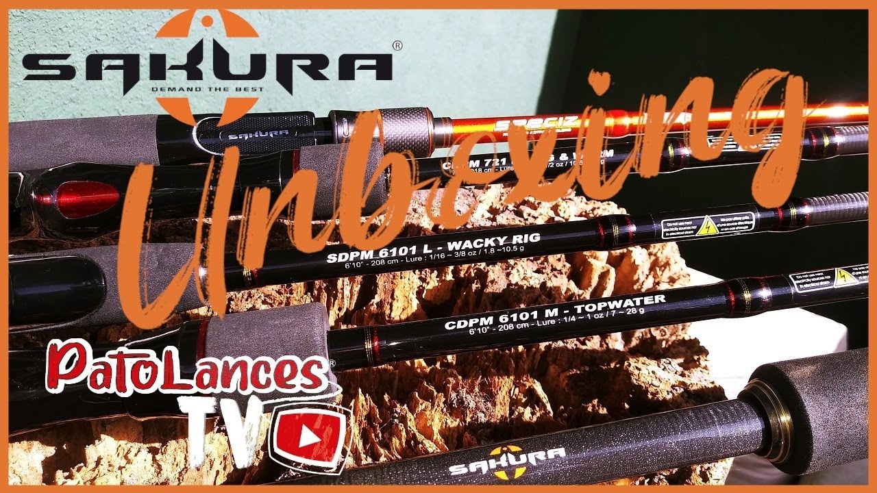 Modelos de cañas SAKURA. 🎣🎣🎣
