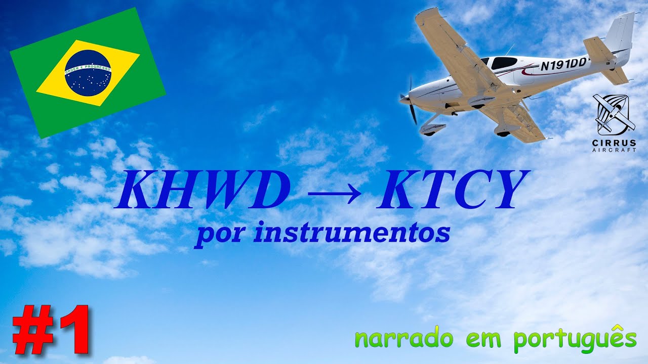 #1 Voo por instrumentos de KHWD para KTCY