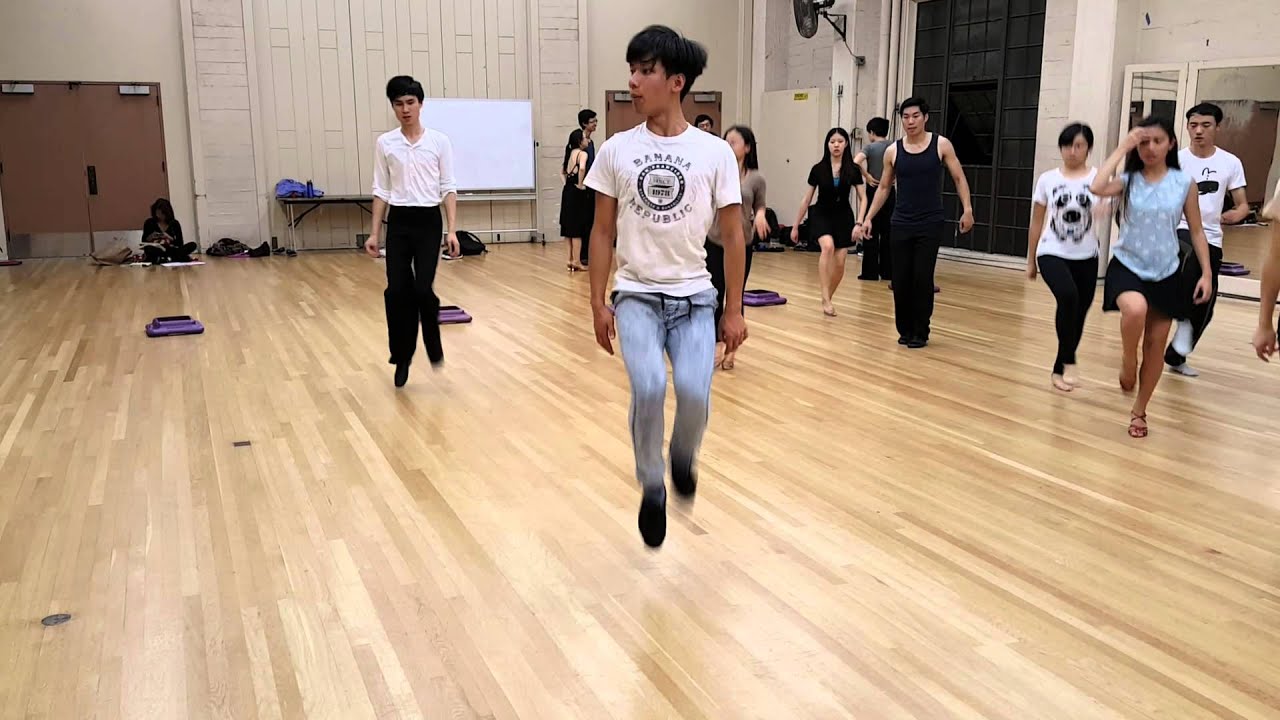 Jive Drill - Part 3 Kick Ball and Change (Jive)