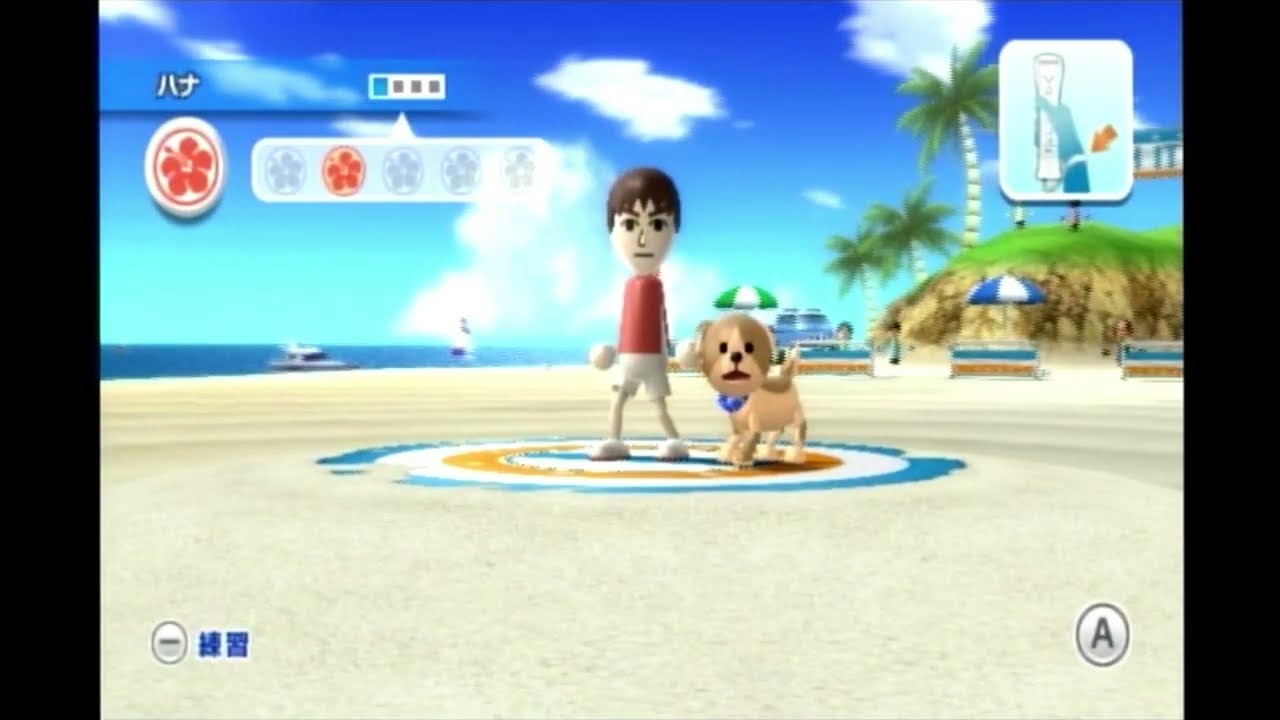 犬『WiiSportsResort』