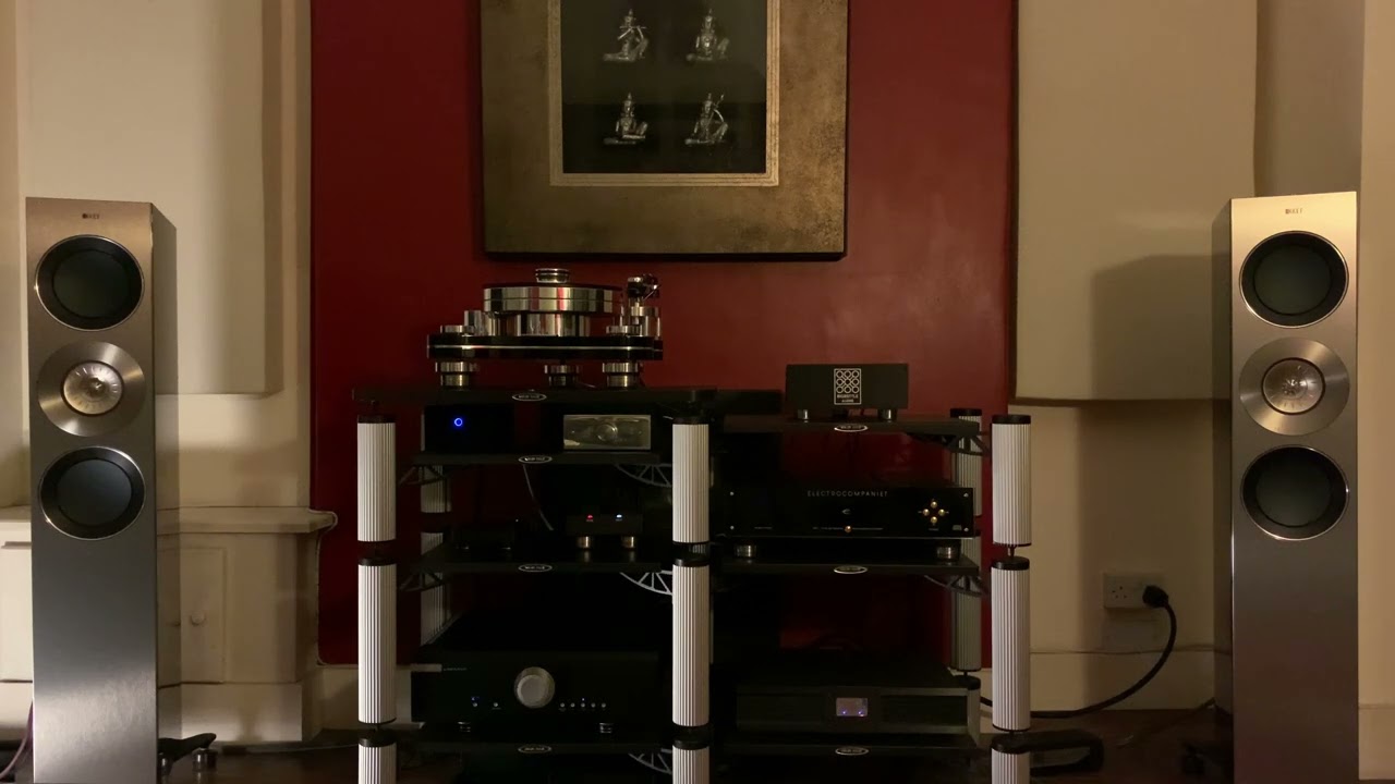 Auralic Aries Mini + Chord Qutest DAC + Musical Fidelity AMS 35i + KEF Reference 3 + Sara Bareilles