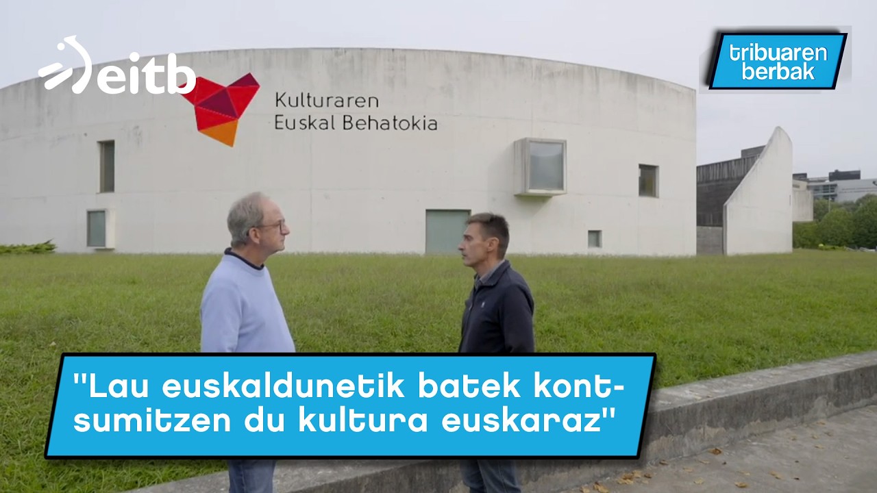 ''Lau euskaldunetik batek kontsumitzen du kultura euskaraz''