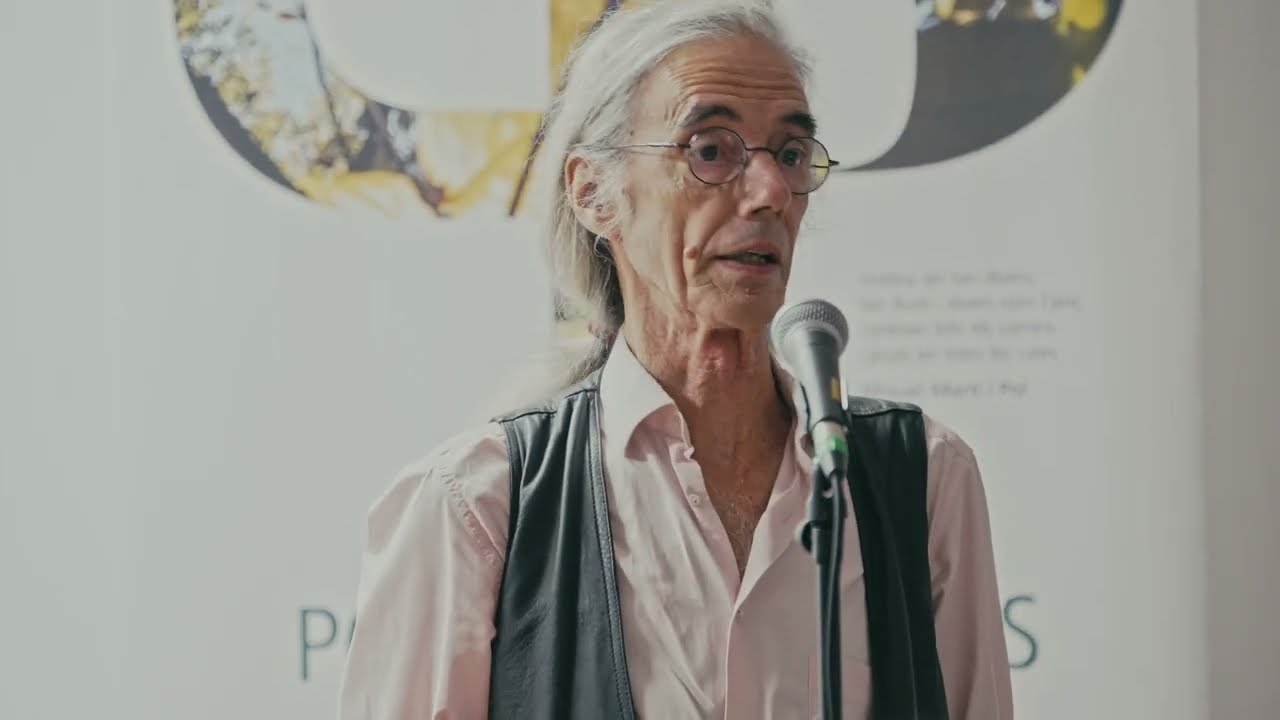 Enric Casasses al Museu de Vilassar de Dalt, al Parc de la Serralada Litoral