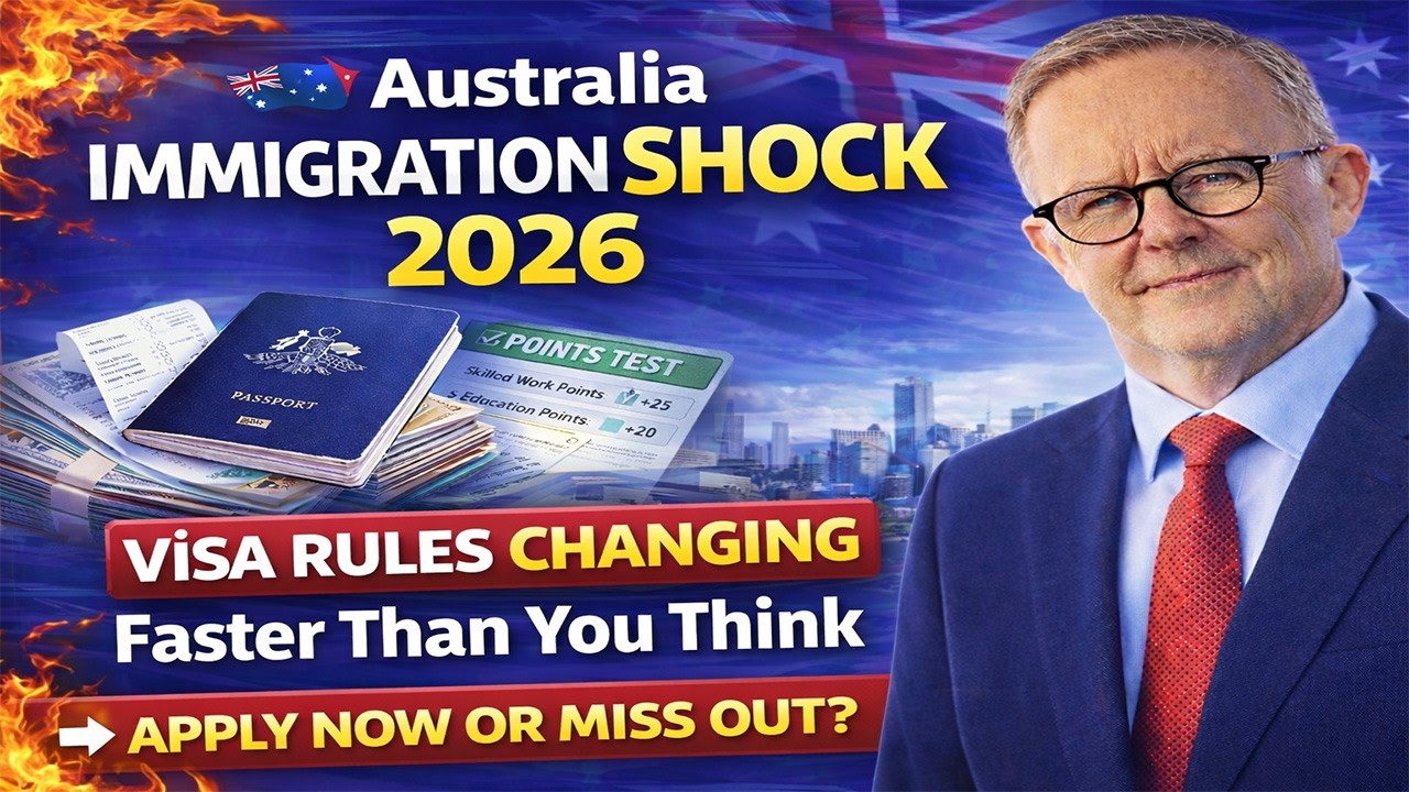 🔥🇦🇺 ШОК в австралийской иммиграционной политике 2026: правила для студентов, квалифицированных сп...