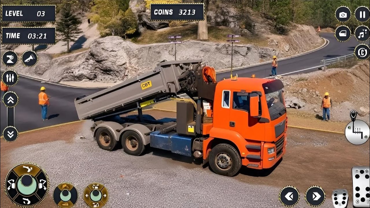 City Construction 3D Driving - Heavy Tractor & Cargo Truck Missions