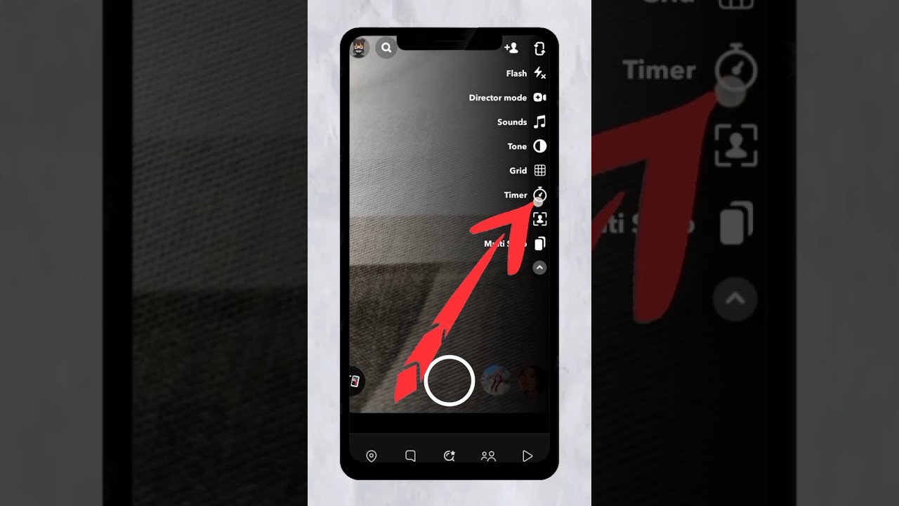 Snapchat Par timer kaise lagaye 😱 How to set timer on Snapchat | #shorts