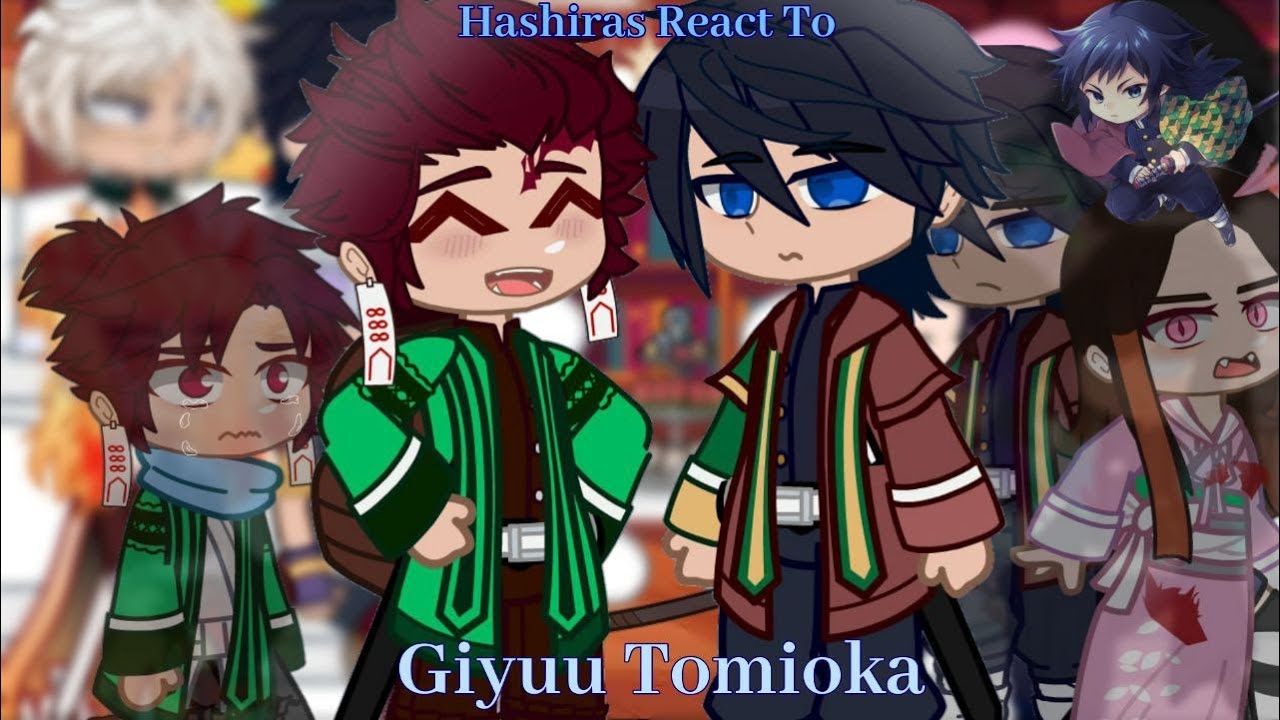 Past Hashiras react to Tomioka Giyuu||`My AU°|| °^Part 1^||•Demon Slayer•||↓Description↓||`Enjoy~