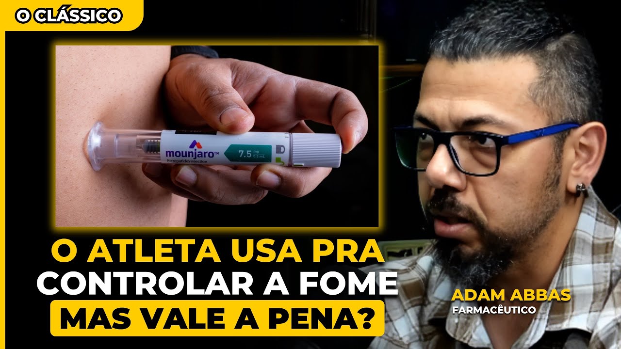 ADAM ABBAS É SINCERO sobre UTILIZAÇÃO de MOUNJARO no FISICULUTRISMO