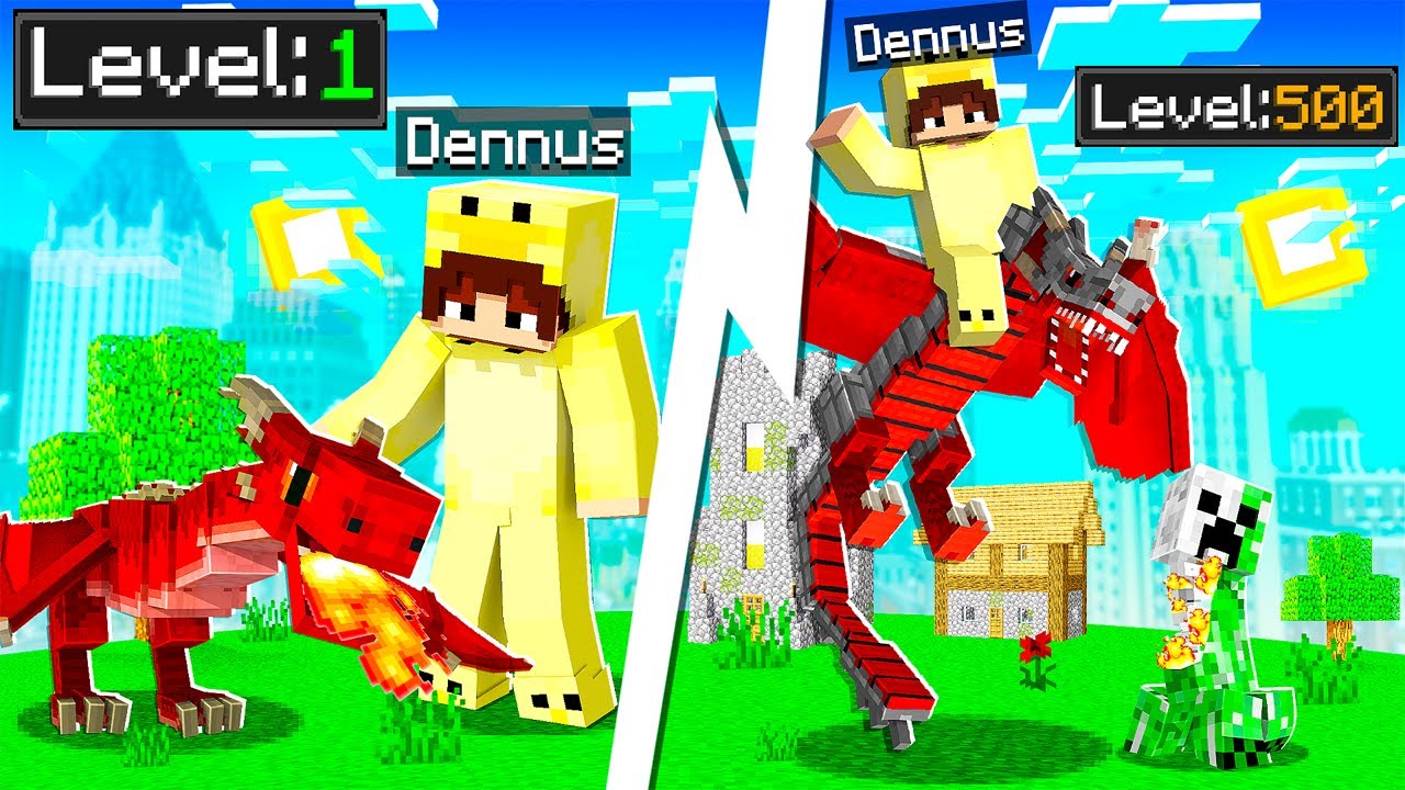 Minecraft MAAR We Kunnen VLIEGEN Met DRAKEN!