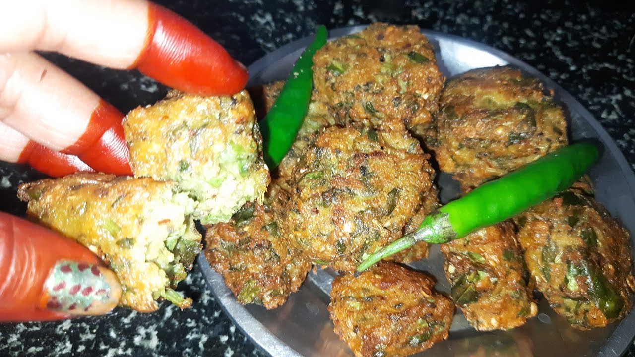 सिम्पल पकौड़े खाना भूल जाएंगे जब *पालक आट के पकौड़े इस नए तरीके से बनाएंगे I Palak ka pkoda Recipe*