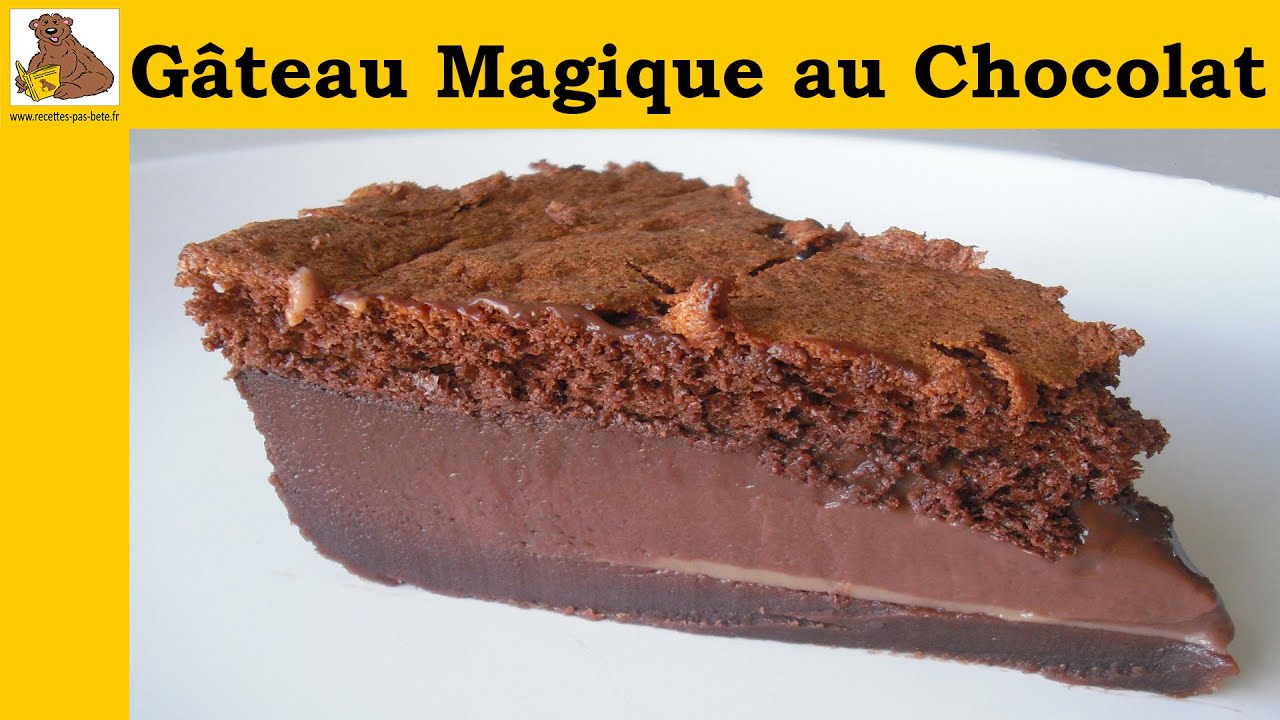 Le gâteau magique au chocolat