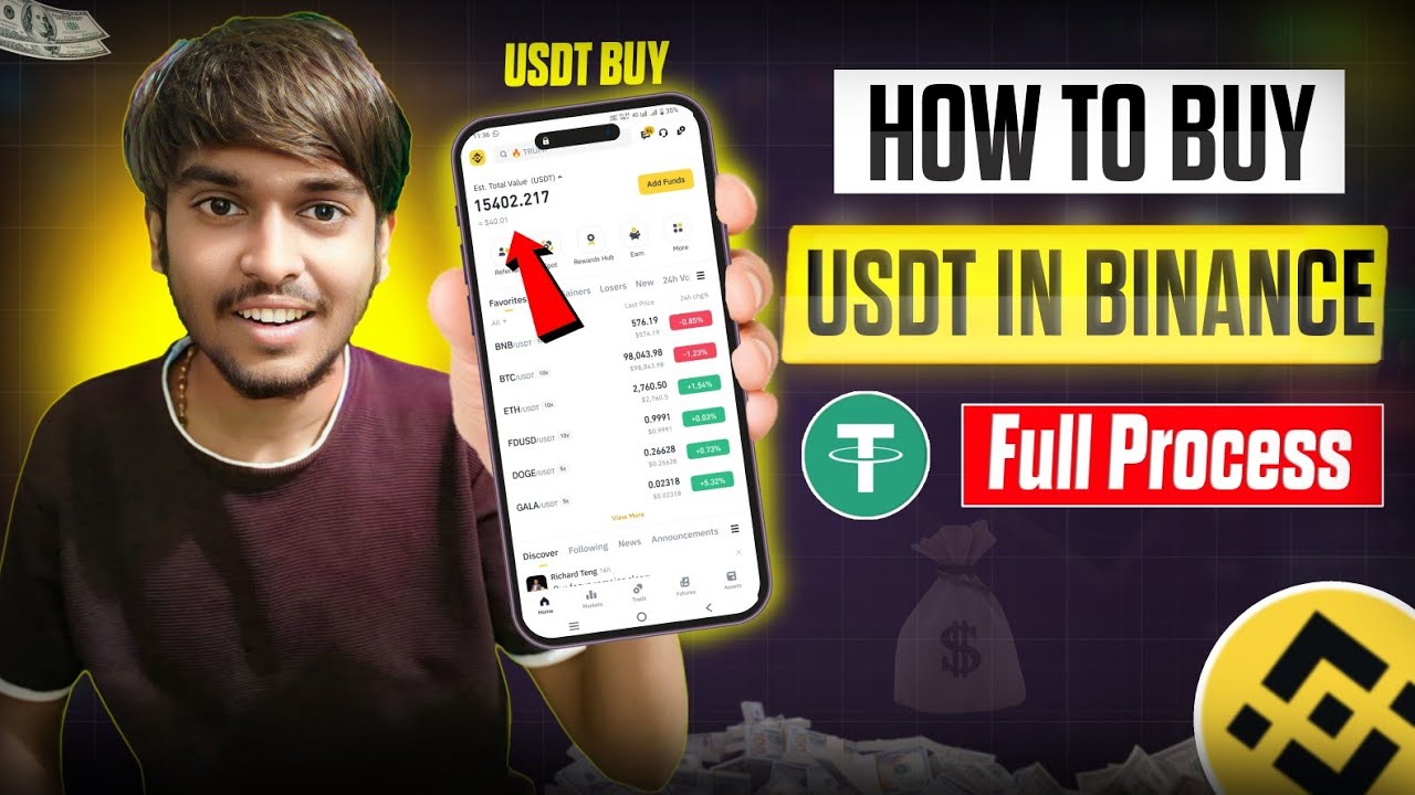 💰 How to Buy USDT on Binance | Binance Me USDT Buy Kaise Kare | Binance P2P Tutorial 2026