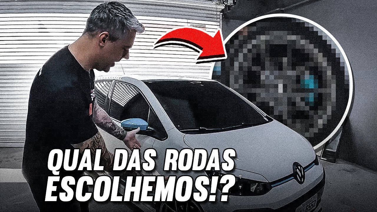 POTE DE SORVETE ESTÁ DE VOLTA!? Volkswagen Up! TSI Recebendo Sapatos Novos😎